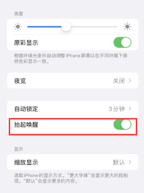 蔚县苹果授权维修站分享iPhone轻点无法唤醒怎么办