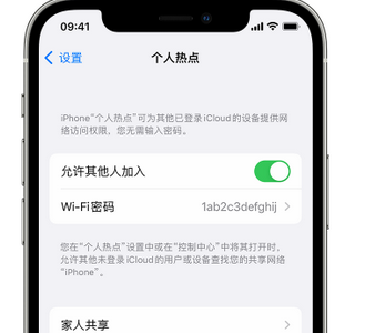 蔚县apple服务站点分享iPhone上个人热点丢失了怎么办 