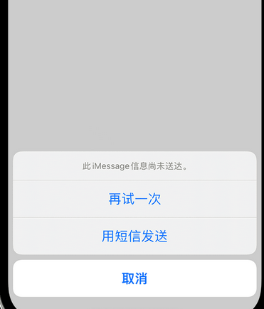 蔚县apple维修iPhone上无法正常发送iMessage信息