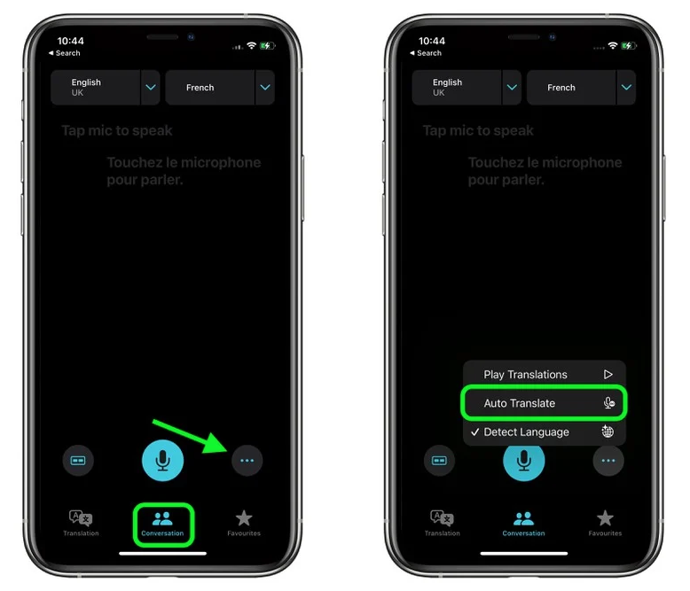 蔚县苹果手机维修分享iOS 15 “翻译” App 新改进 