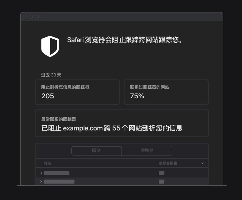 蔚县苹果手机维修分享如何在 Safari 浏览器中查看和打开隐私报告 