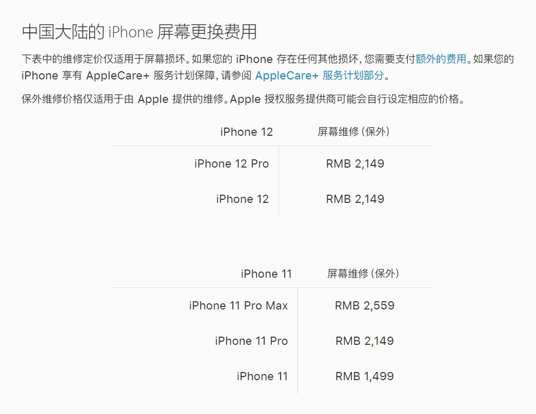 蔚县苹果手机维修分享iPhone 12/12 Pro 更换屏幕多少钱 